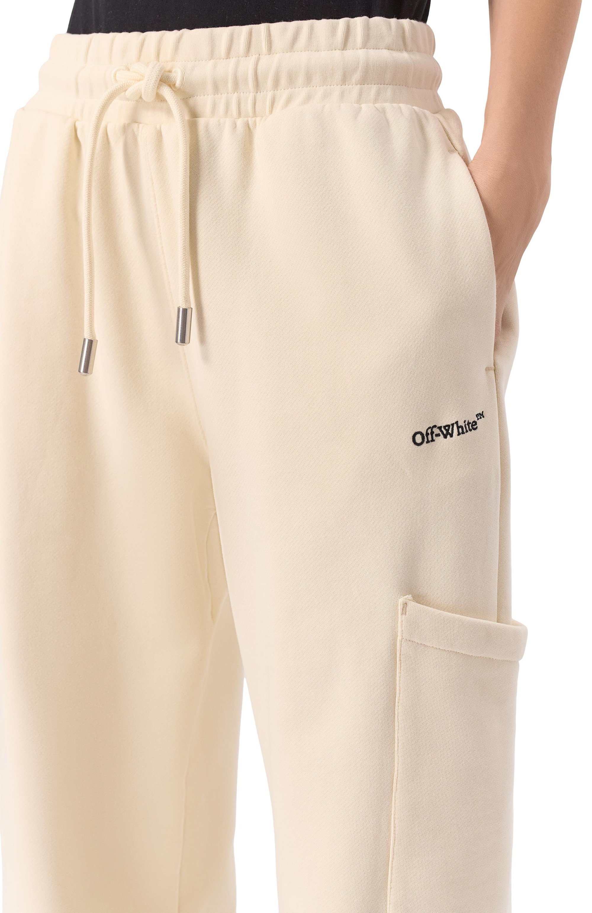 Хлопковые брюки-карго OFF-WHITE, арт. 0WCH025S25FLE0020B10, фото 5