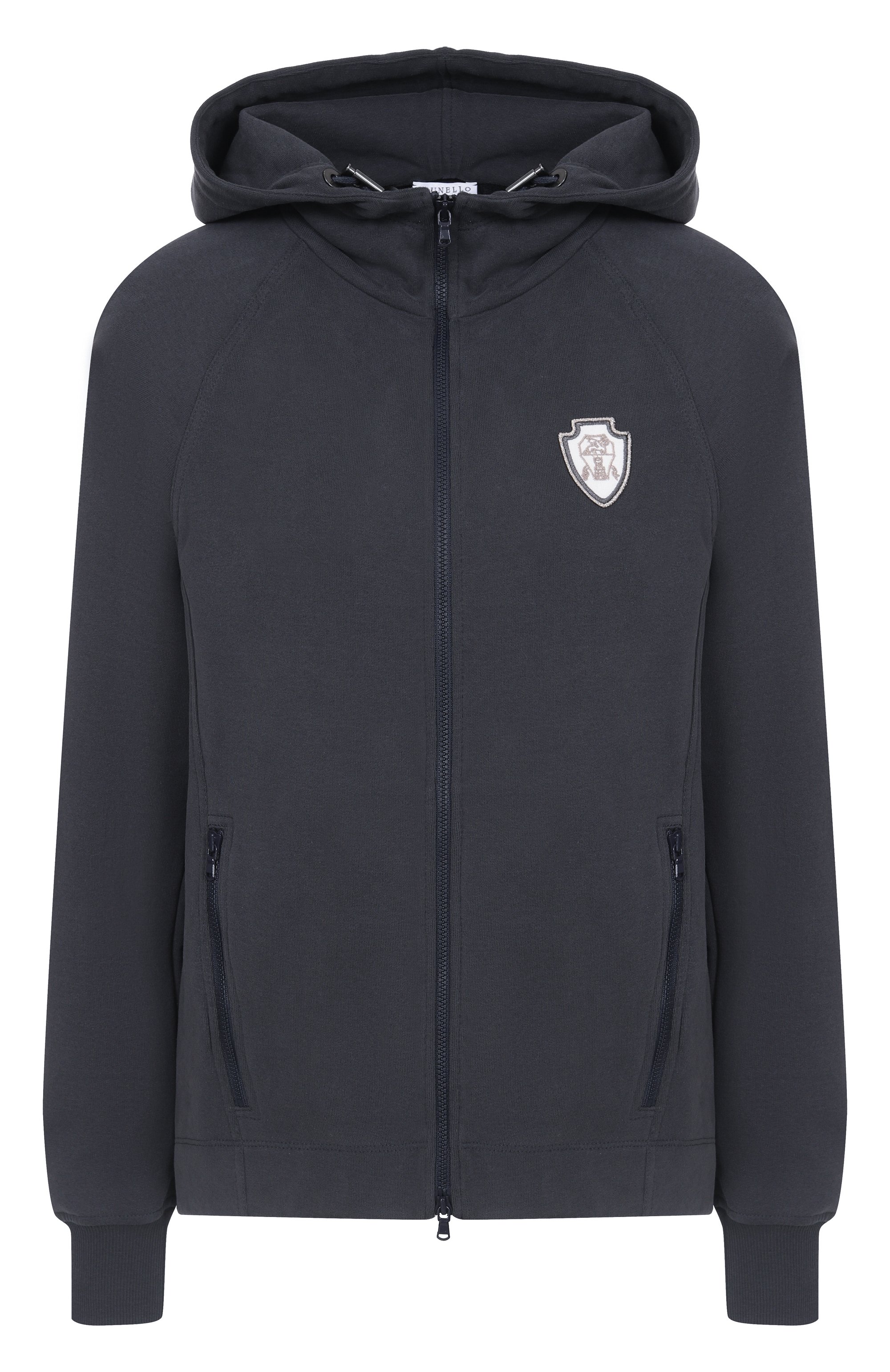 Хлопковая толстовка BRUNELLO CUCINELLI, арт. MN05NVD306, фото 1