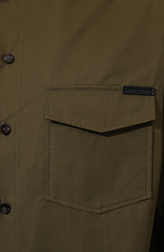 Рубашка Dolce & Gabbana G5MG3T/HUM0A Хаки  G5MG3T/HUM0A Фото 5