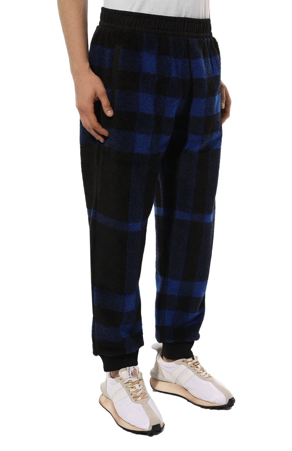 Джоггеры BURBERRY синего цвета по цене 87100 руб., арт. 8058073, фото 3 Джоггеры BURBERRY, арт. 8058073, фото 3