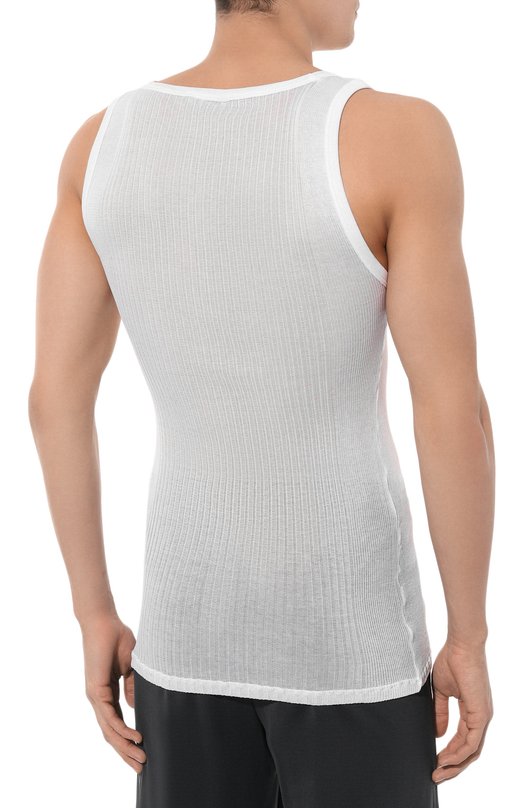 Хлопковая майка Zimmerli 207-1412 Белый  207-1412 Фото 4