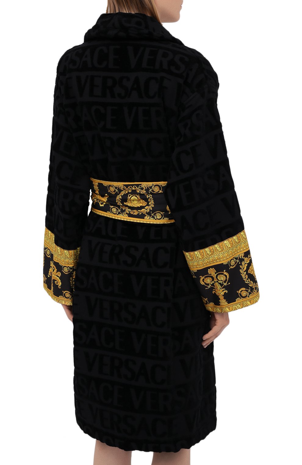 Хлопковый халат VERSACE, арт. ZACJ00008/ZC0SP052, фото 4