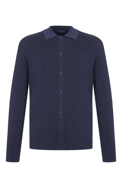 Мужская рубашка из шелка и хлопка MVST, арт. M26.2PM.K104/Y201 KNIT SETA C0T0NE