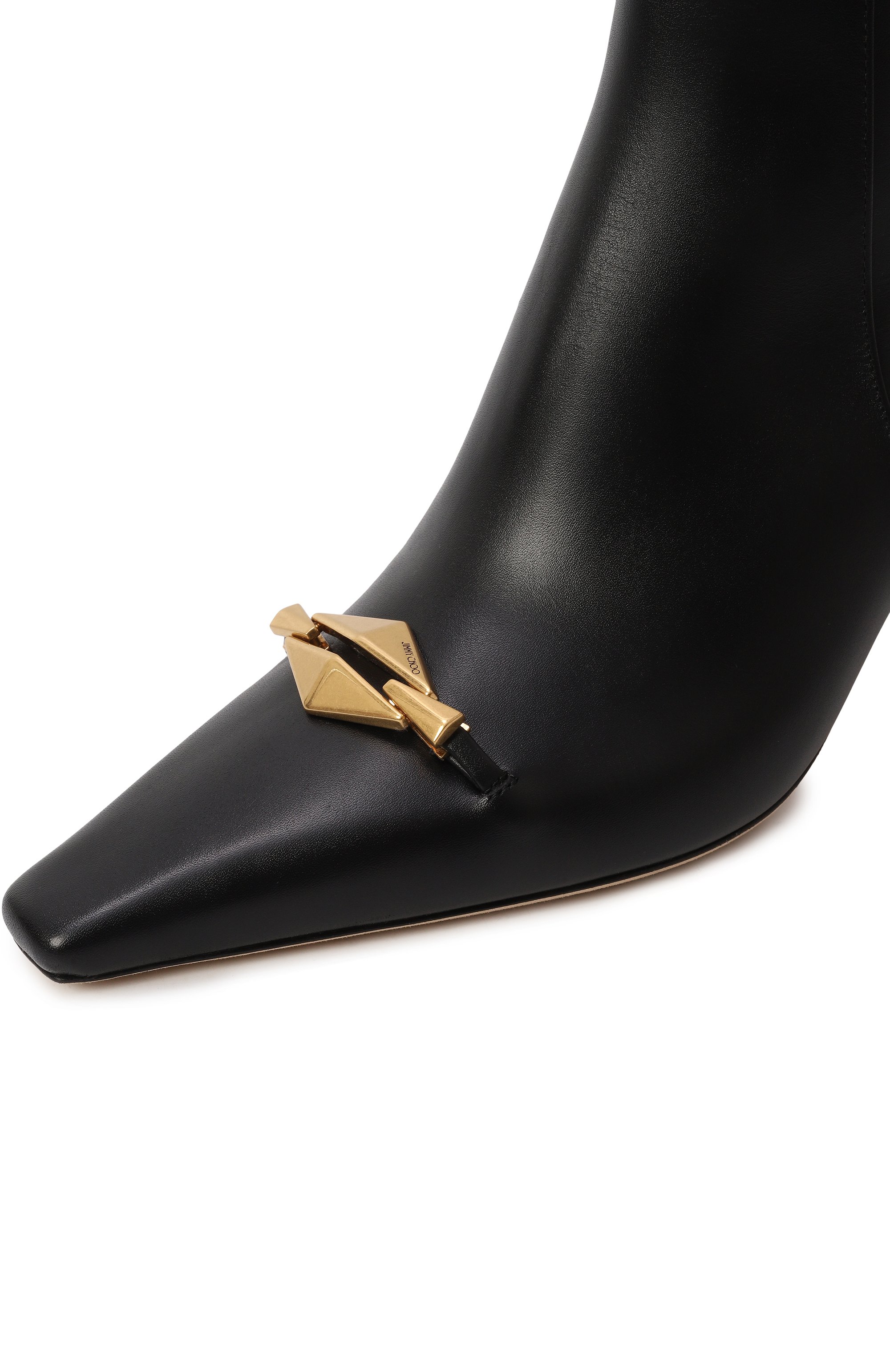 Кожаные ботильоны ryker 70 JIMMY CHOO, арт. RYKER AB 70/BXK, фото 7