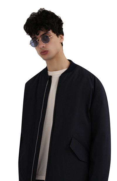 Солнцезащитные очки MATSUDA голубого цвета по цене 61600 руб., арт. 10601H BG-NVY, фото 3 Солнцезащитные очки MATSUDA, арт. 10601H BG-NVY, фото 3