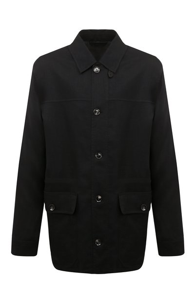 Мужская куртка изо льна и хлопка BRIONI, арт. SFPJ0L/P1101