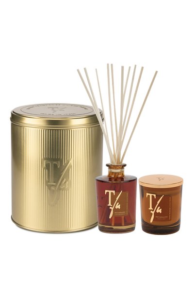 Подарочный набор patchoulove gold (250ml+180g) TEATRO, арт. GOLDTINBOX-2-PL