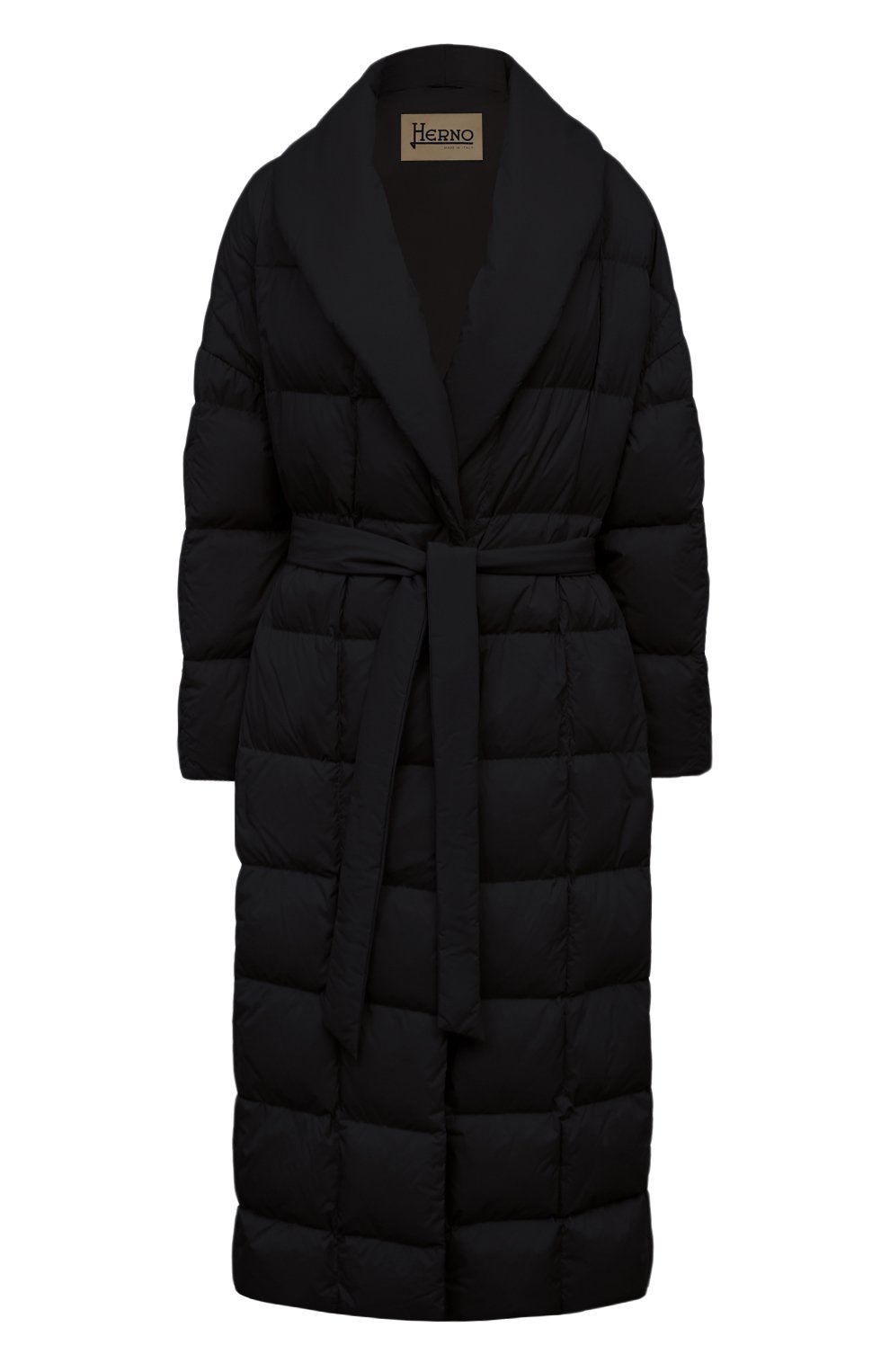 Пуховик HERNO черного цвета по цене 121000 руб., арт. PI001931D/19288, фото 1 Пуховик HERNO, арт. PI001931D/19288, фото 1