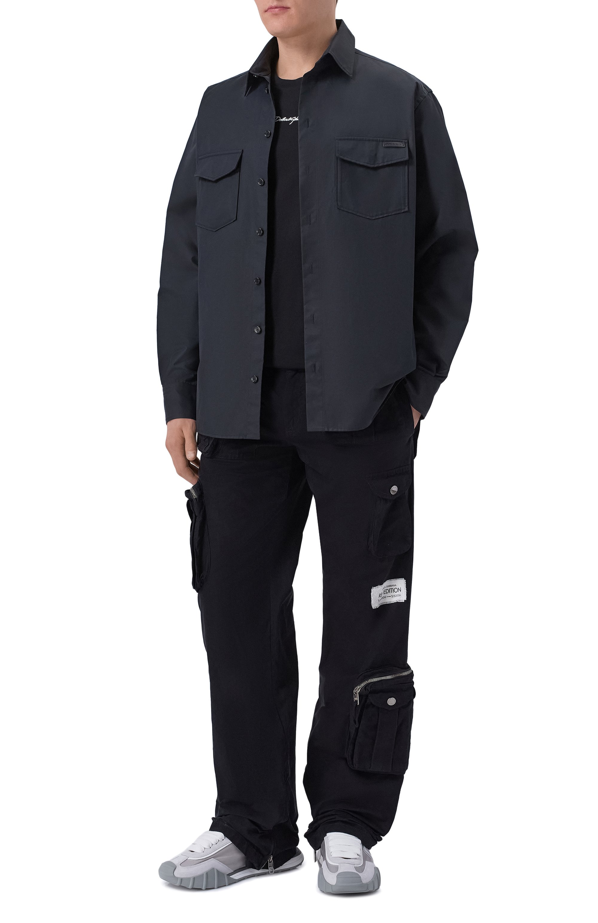 Хлопковая футболка DOLCE & GABBANA, арт. G8RN8Z/G7NUB, фото 2