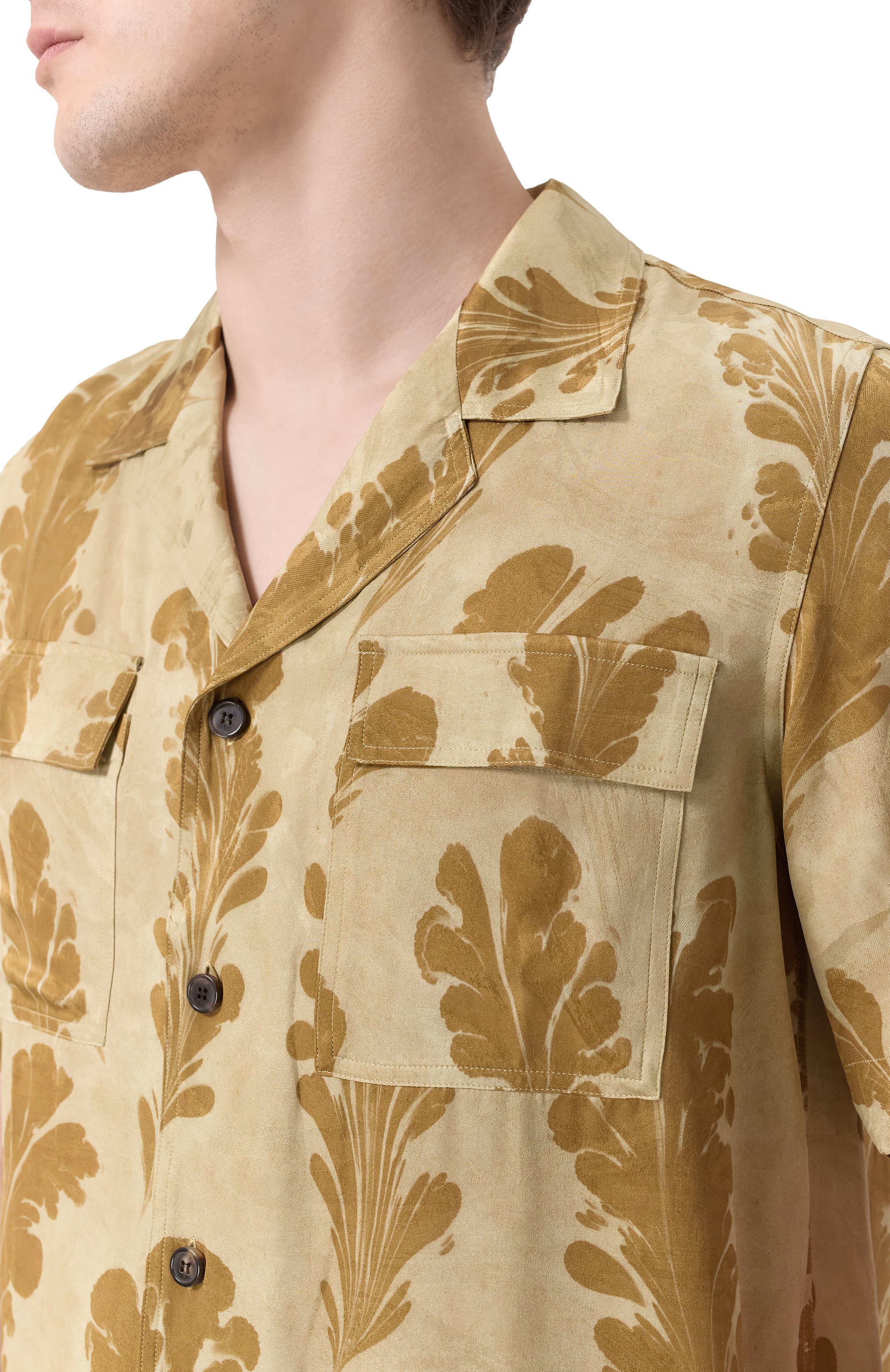 Рубашка из вискозы DRIES VAN NOTEN, арт. 251-020736-1027, фото 5