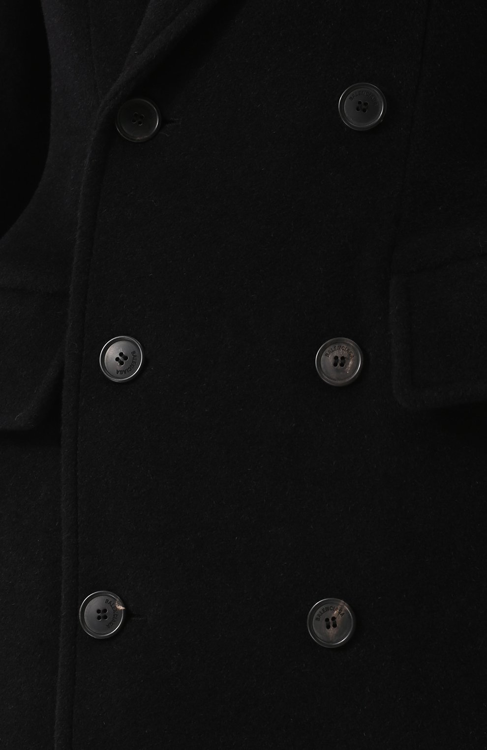 Приталенное двубортное пальто из шерсти BALENCIAGA, арт. 479864/TBU05, фото 5