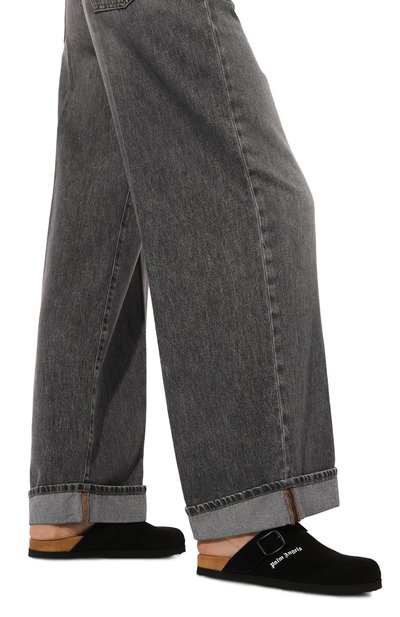 Замшевые сабо PALM ANGELS, арт. PWIJ013F24LEA002, фото 3