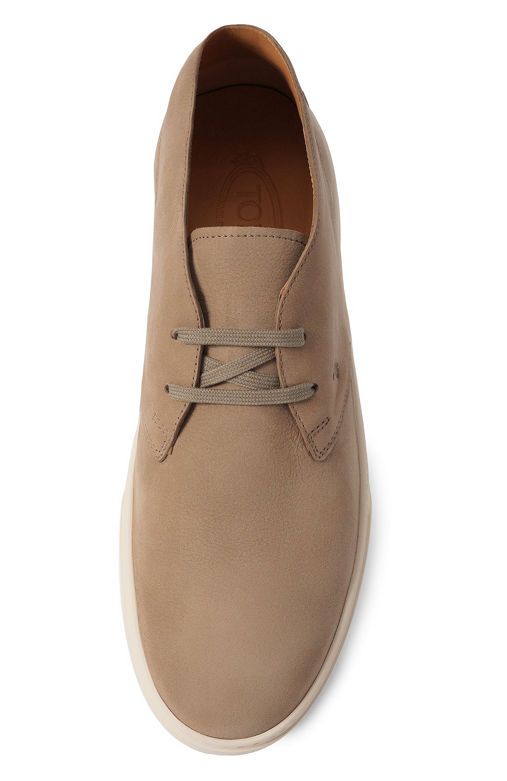 Кеды из нубука TOD’S, арт. XXM04L00D80/6RN, фото 5