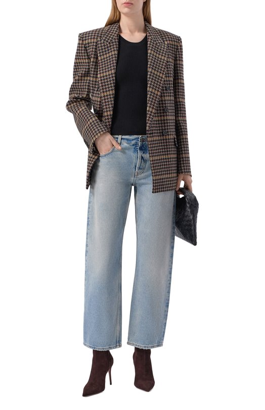 Замшевые ботильоны Vera 85 Paris Texas PX1859/XSA04 Коричневый  PX1859/XSA04 Фото 3