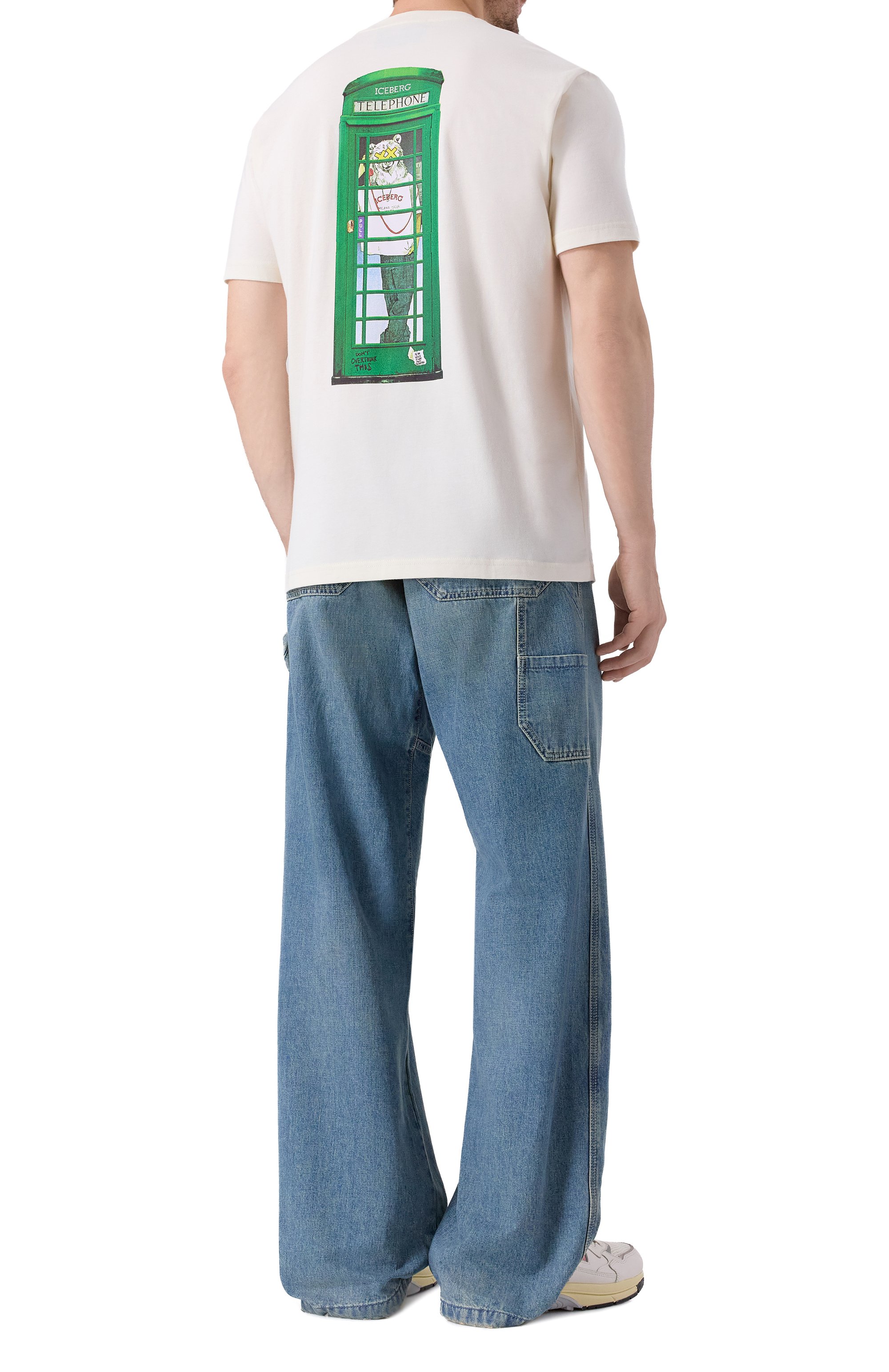 Хлопковая футболка ICEBERG, арт. F049/6325, фото 2