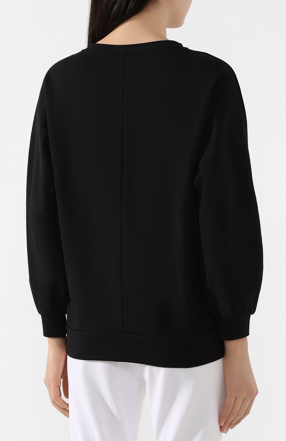 Хлопковый свитшот ERMANNO ERMANNO SCERVINO, арт. 46T FL09 FEL, фото 4