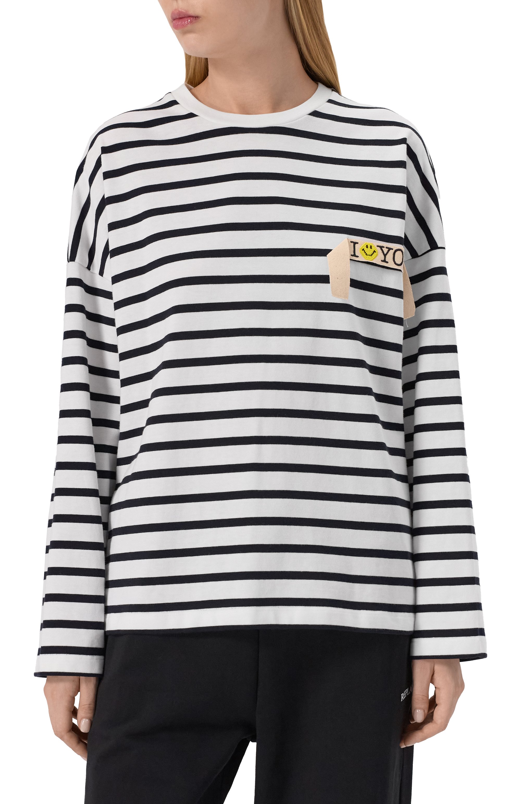 Хлопковый лонгслив JOSHUA SANDERS, арт. JS35A15107, фото 3