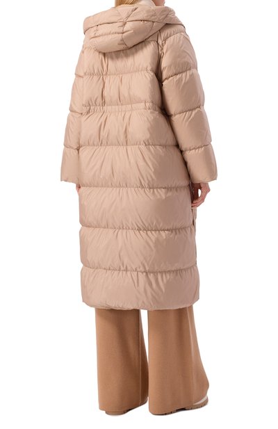 Пуховик WEEKEND MAX MARA бежевого цвета по цене 98400 руб., арт. N0VAK, фото 4 Пуховик WEEKEND MAX MARA, арт. N0VAK, фото 4