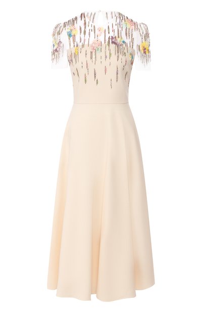 Женское платье из смеси шерсти и шелка VALENTINO, арт. TB3VAD321CF