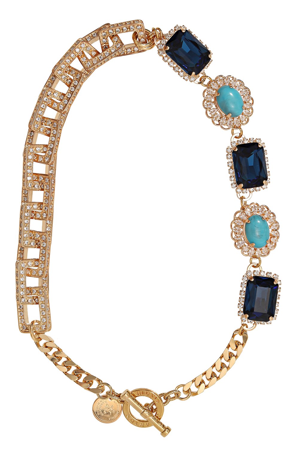 Колье ANTON HEUNIS золотого цвета по цене 38350 руб., арт. WF1.30, фото 1 Колье ANTON HEUNIS, арт. WF1.30, фото 1