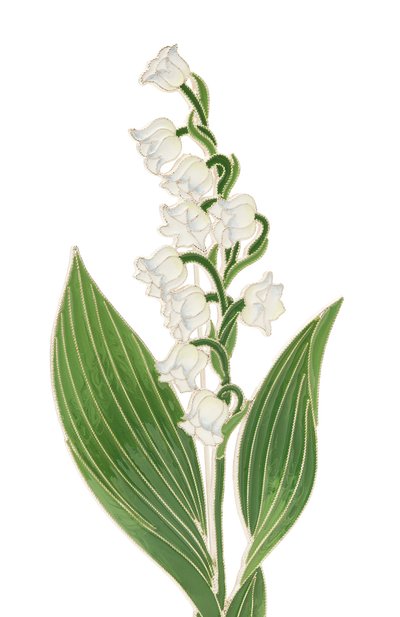 Брошь ландыш РУССКИЕ САМОЦВЕТЫ, арт. 41500, фото 4