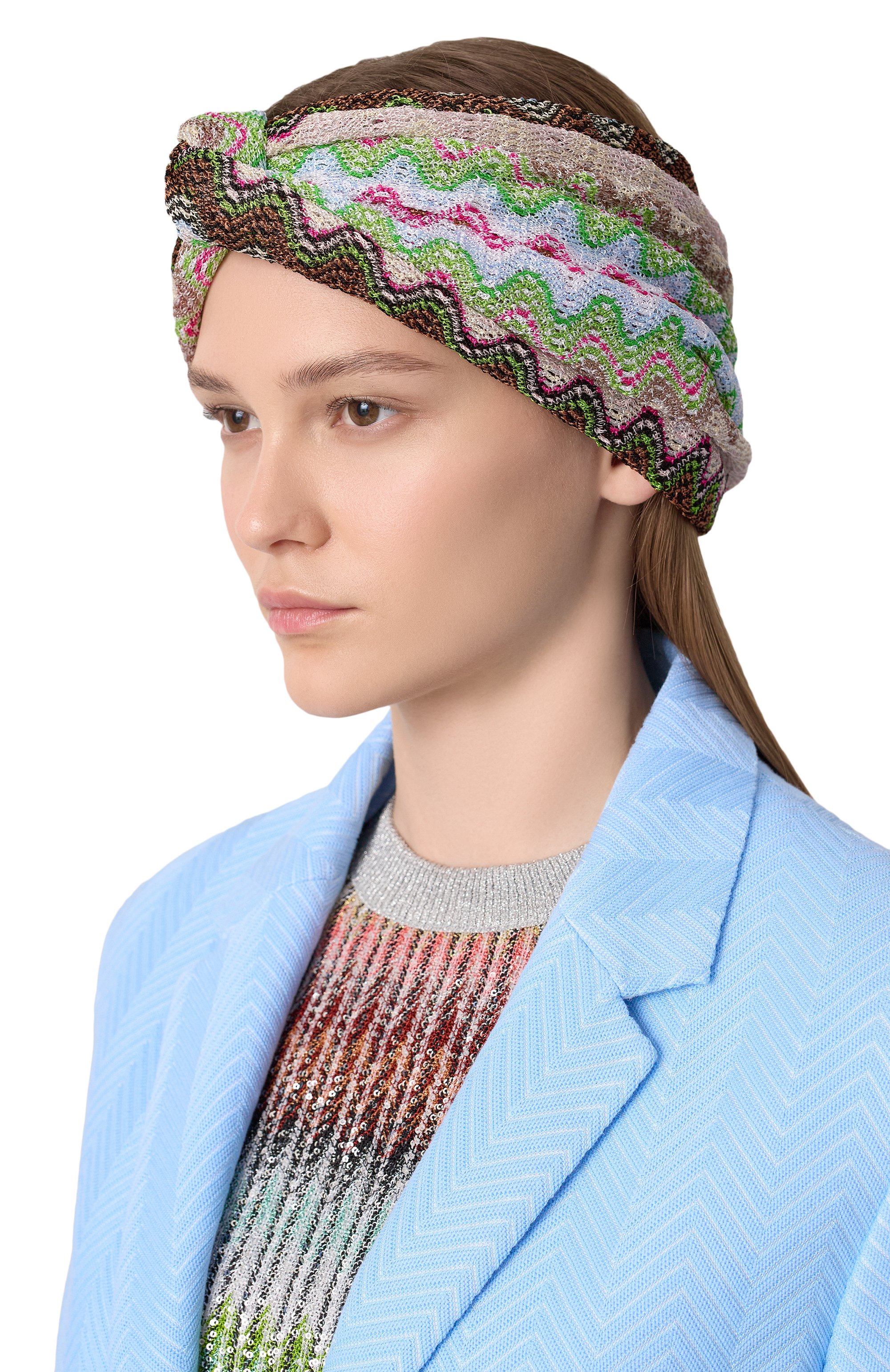 Повязка на голову из вискозы MISSONI, арт. FCFLVID9979, фото 2