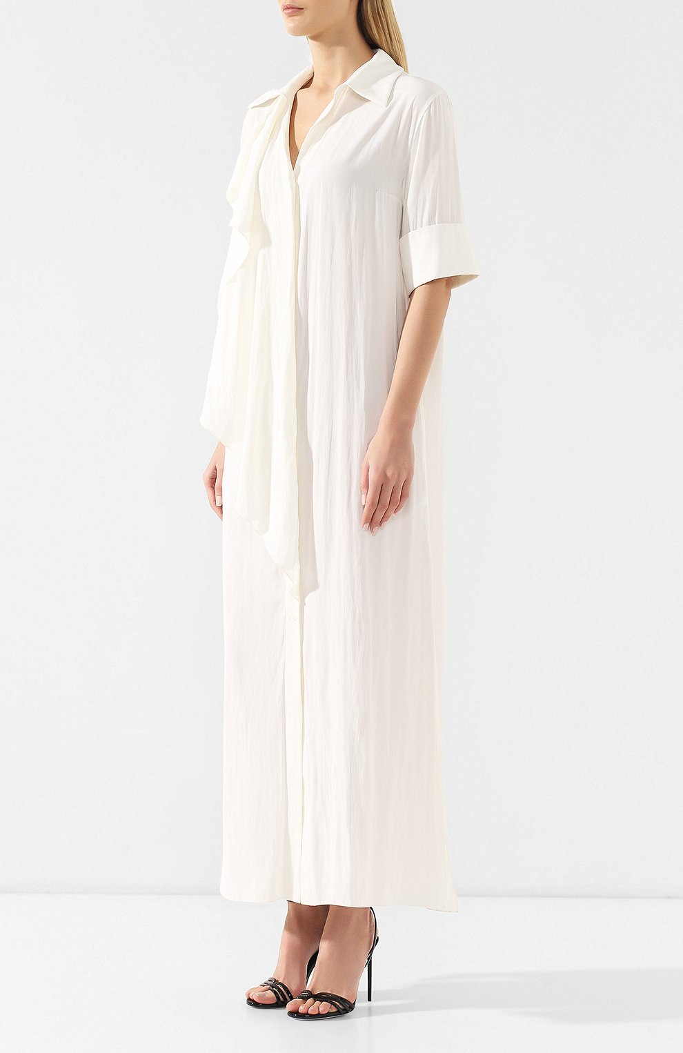 Платье с оборкой LANVIN, арт. RW-DR371U-2638-P19, фото 3