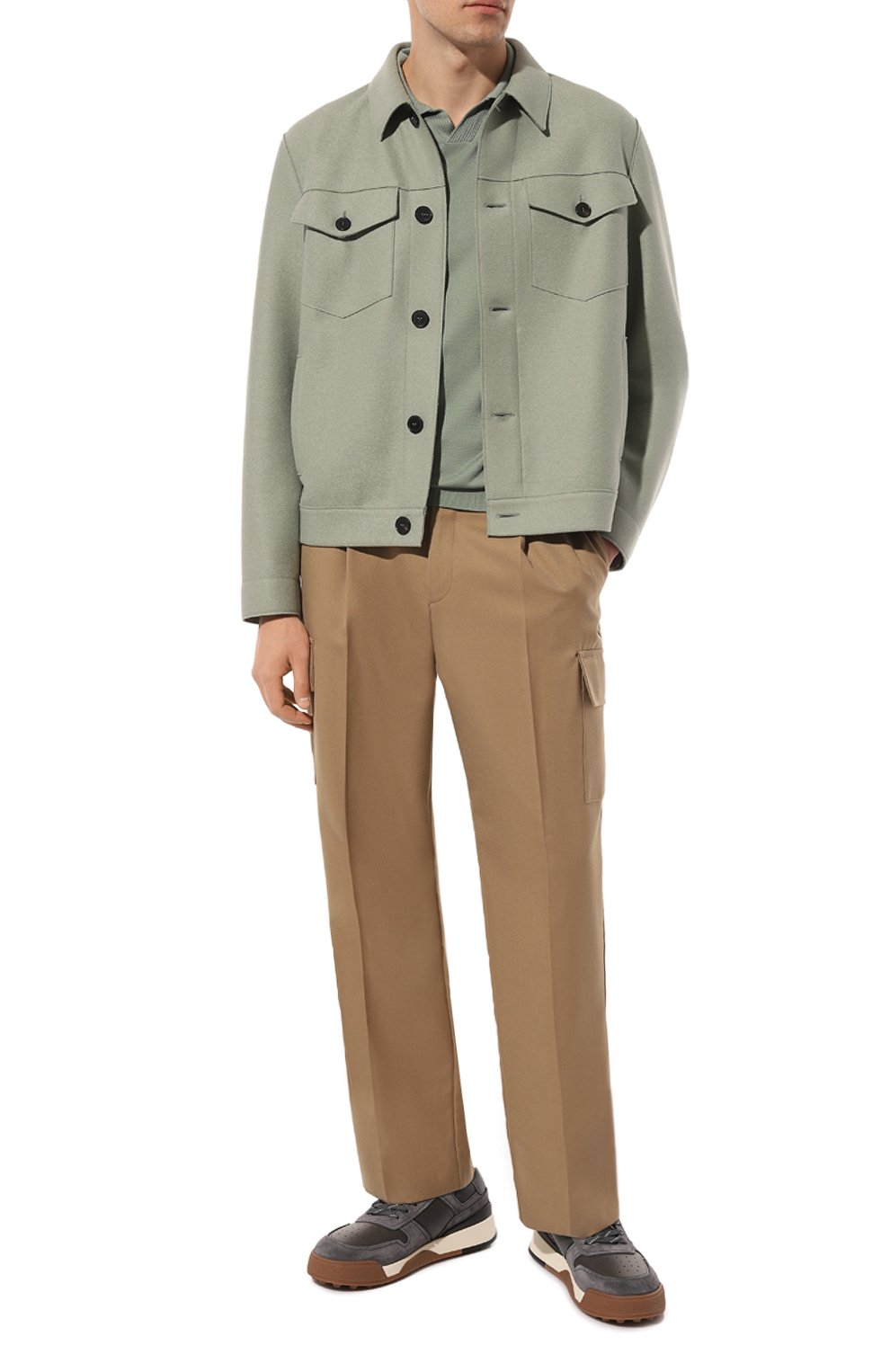 Кожаные кеды TOD’S, арт. XXM51K0GH50CLT, фото 2