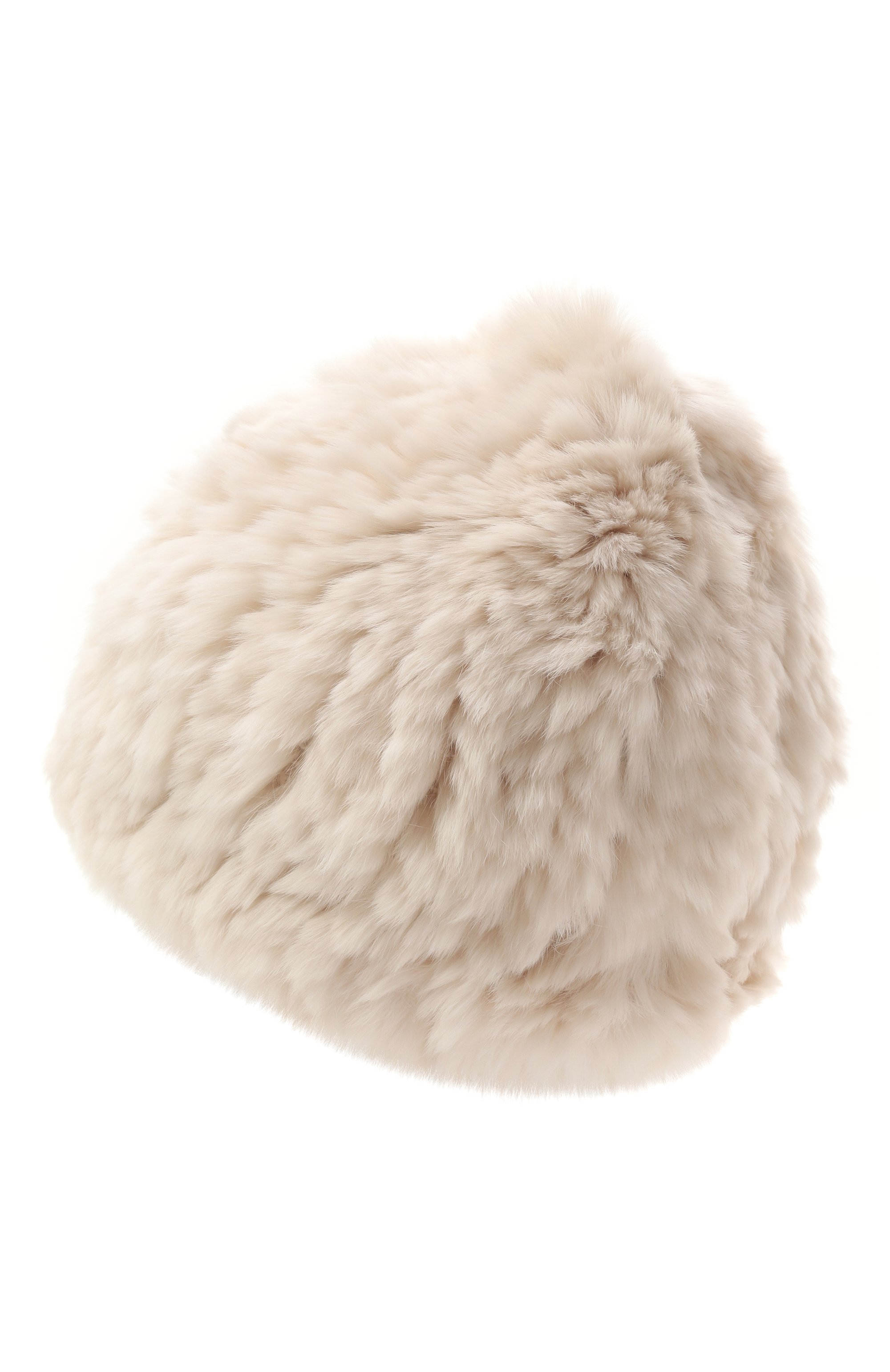 Меховая шапка из кролика YVES SALOMON ENFANT, арт. 26WEA301XXREXX, фото 2