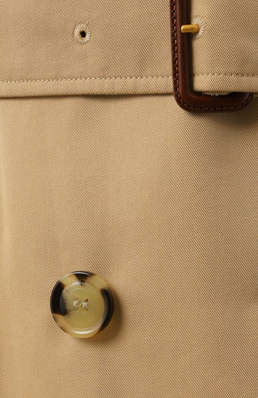 Хлопковый тренч Burberry 8079417 Бежевый  8079417 Фото 6