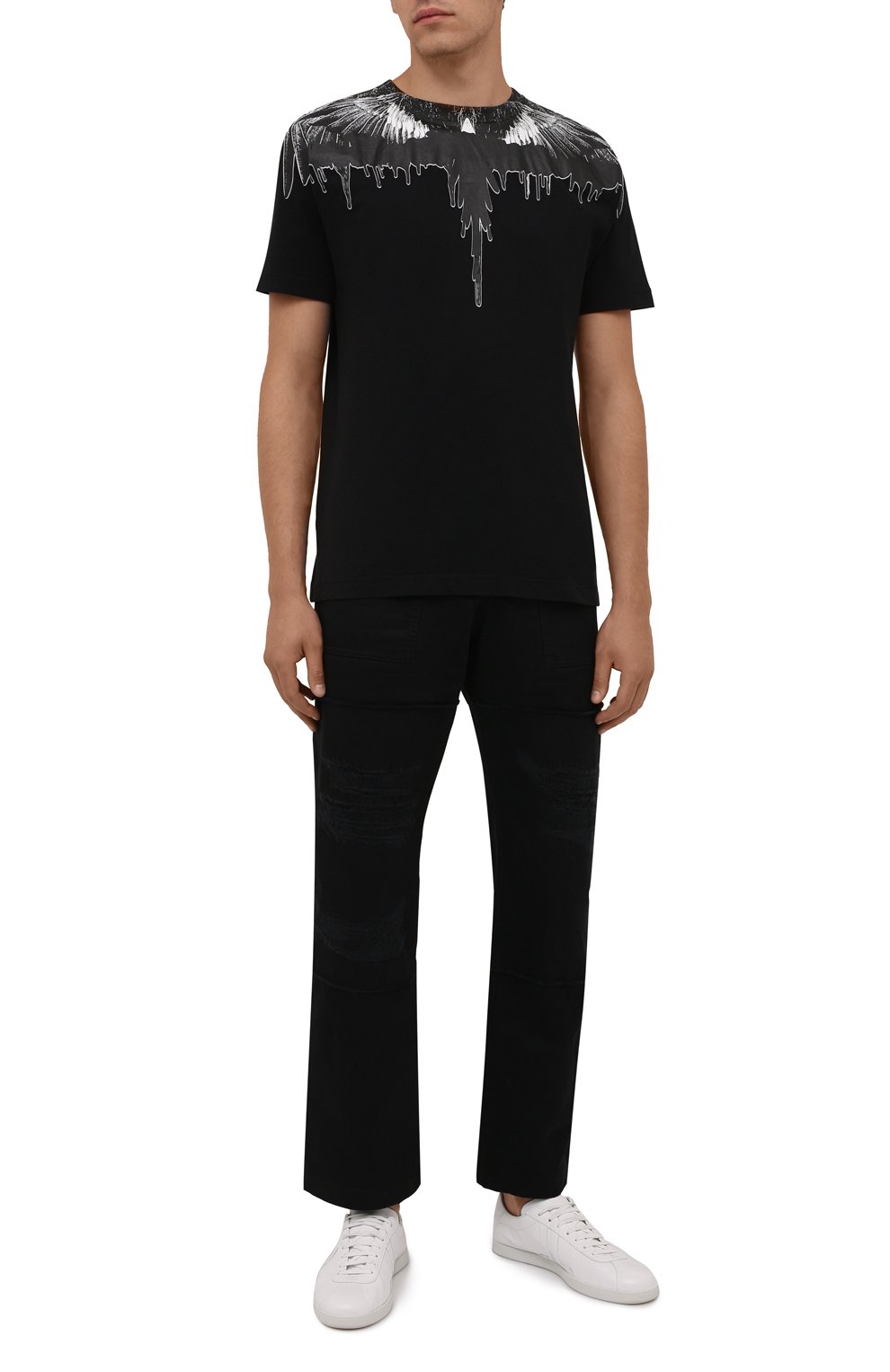 Хлопковая футболка MARCELO BURLON, арт. CMAA018F21JER004, фото 2