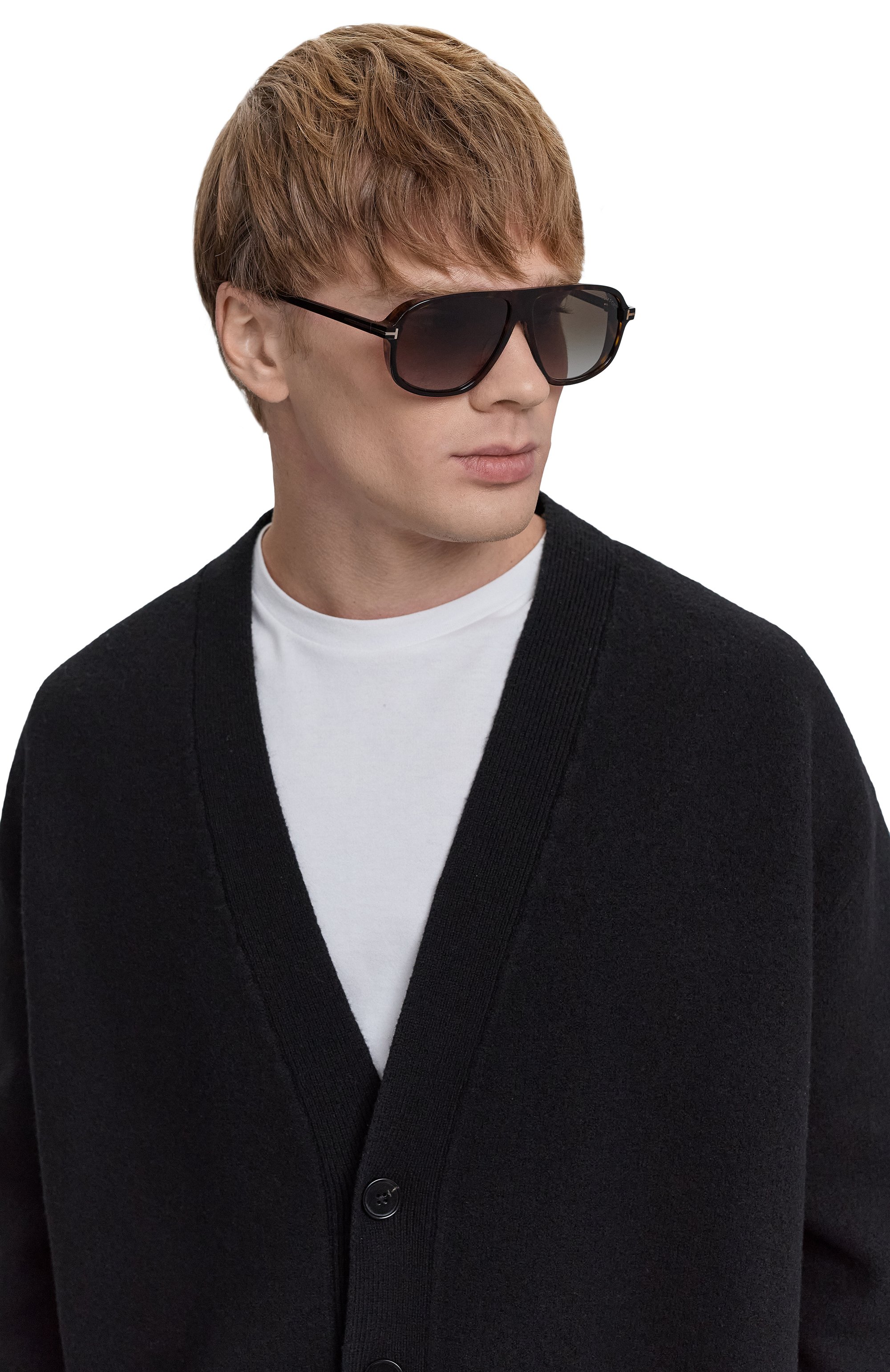 Солнцезащитные очки TOM FORD коричневого цвета по цене 56500 руб., арт. TF1208 52K, фото 2 Солнцезащитные очки TOM FORD, арт. TF1208 52K, фото 2