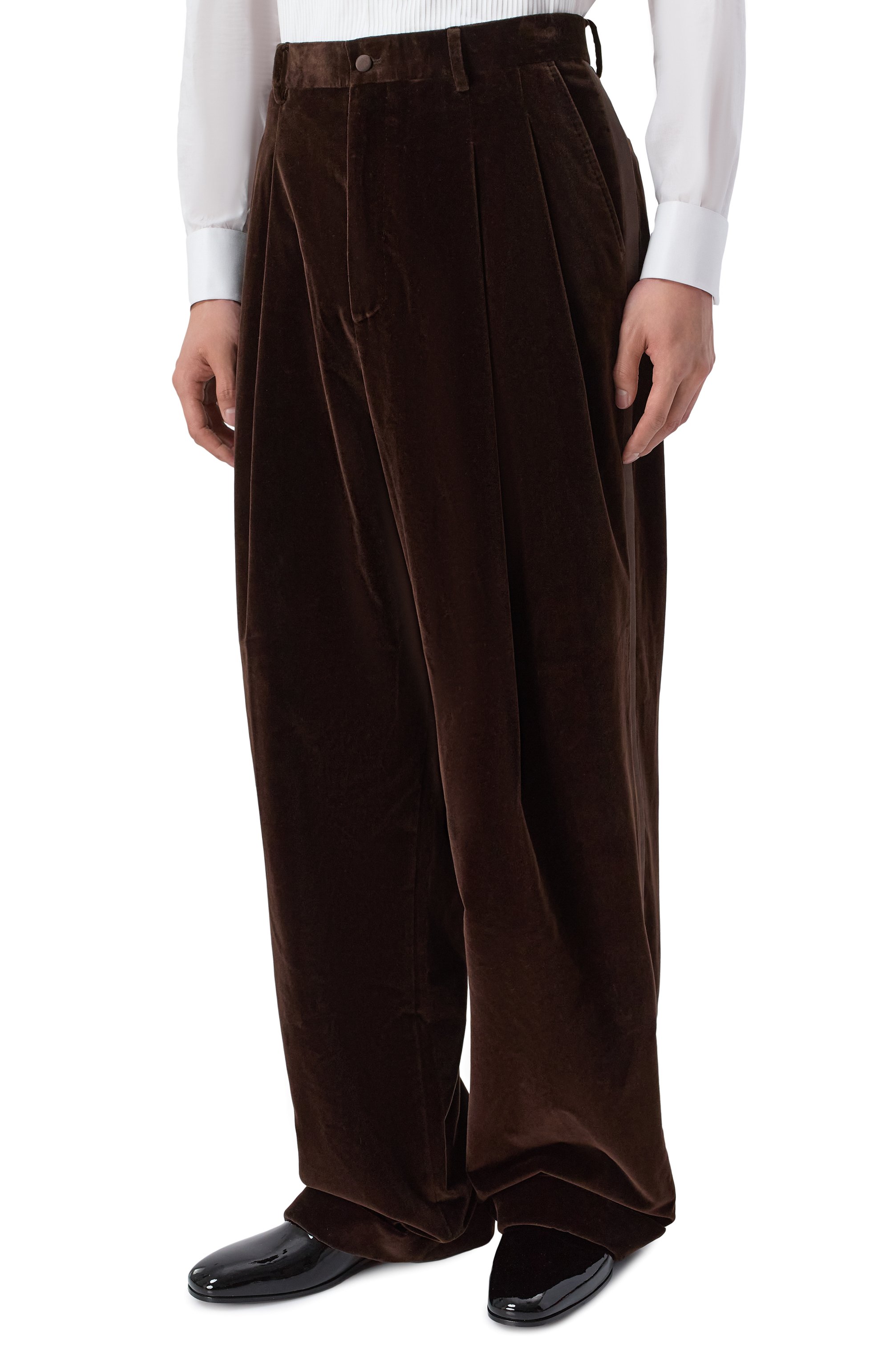 Бархатные брюки DOLCE & GABBANA, арт. GP0N5T/FUVG7, фото 3