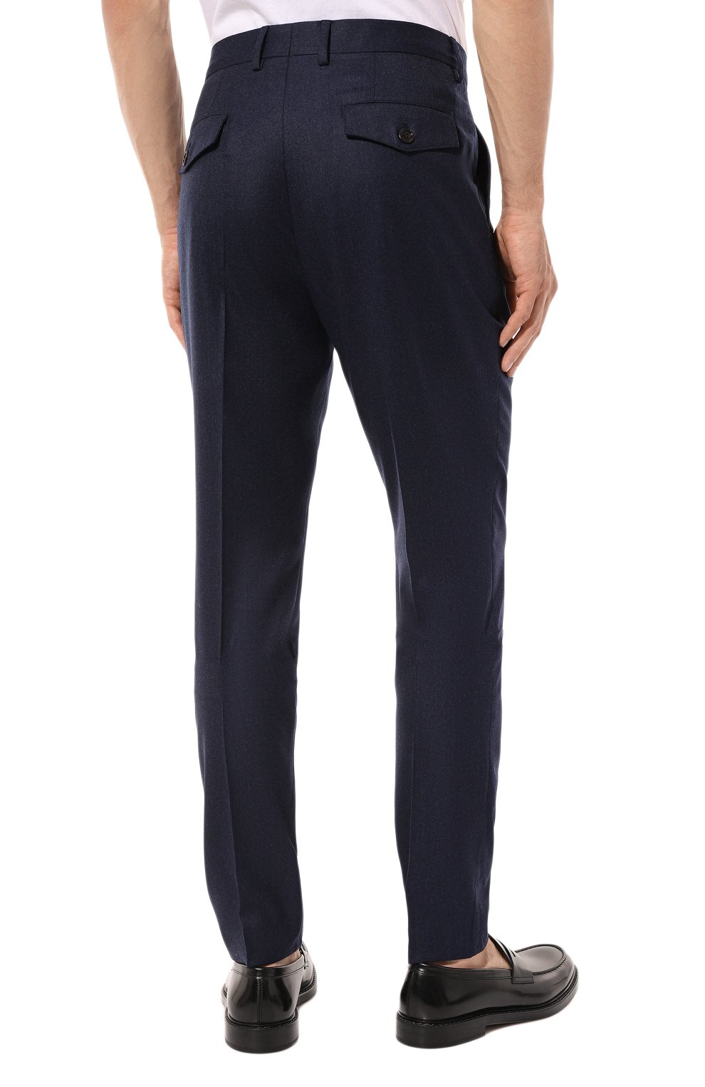 Шерстяные брюки BRUNELLO CUCINELLI, арт. ME226B2173, фото 4