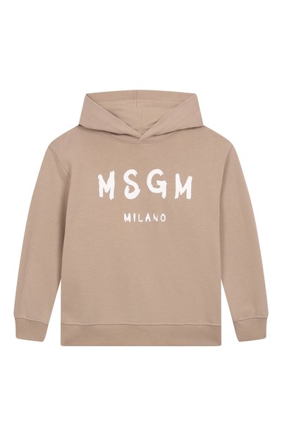 Хлопковое худи MSGM KIDS, арт. S5MSJUHS055