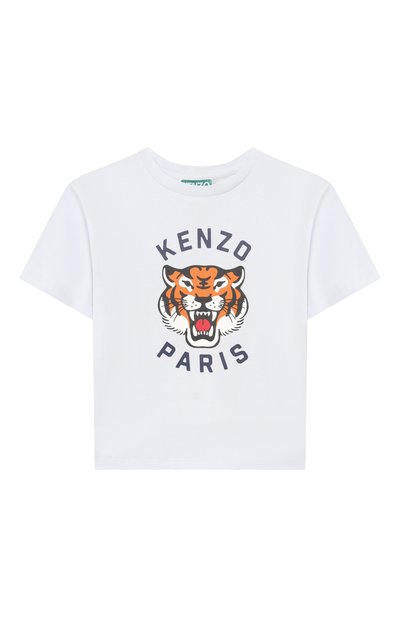 Хлопковая футболка KENZO, арт. K61804