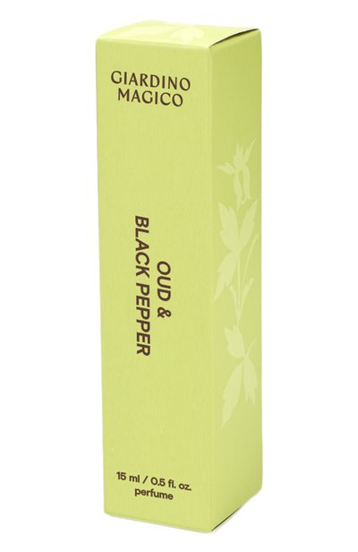 Концентрированные духи oud & black pepper (15ml) GIARDINO MAGICO, арт. 4660222283559, фото 5
