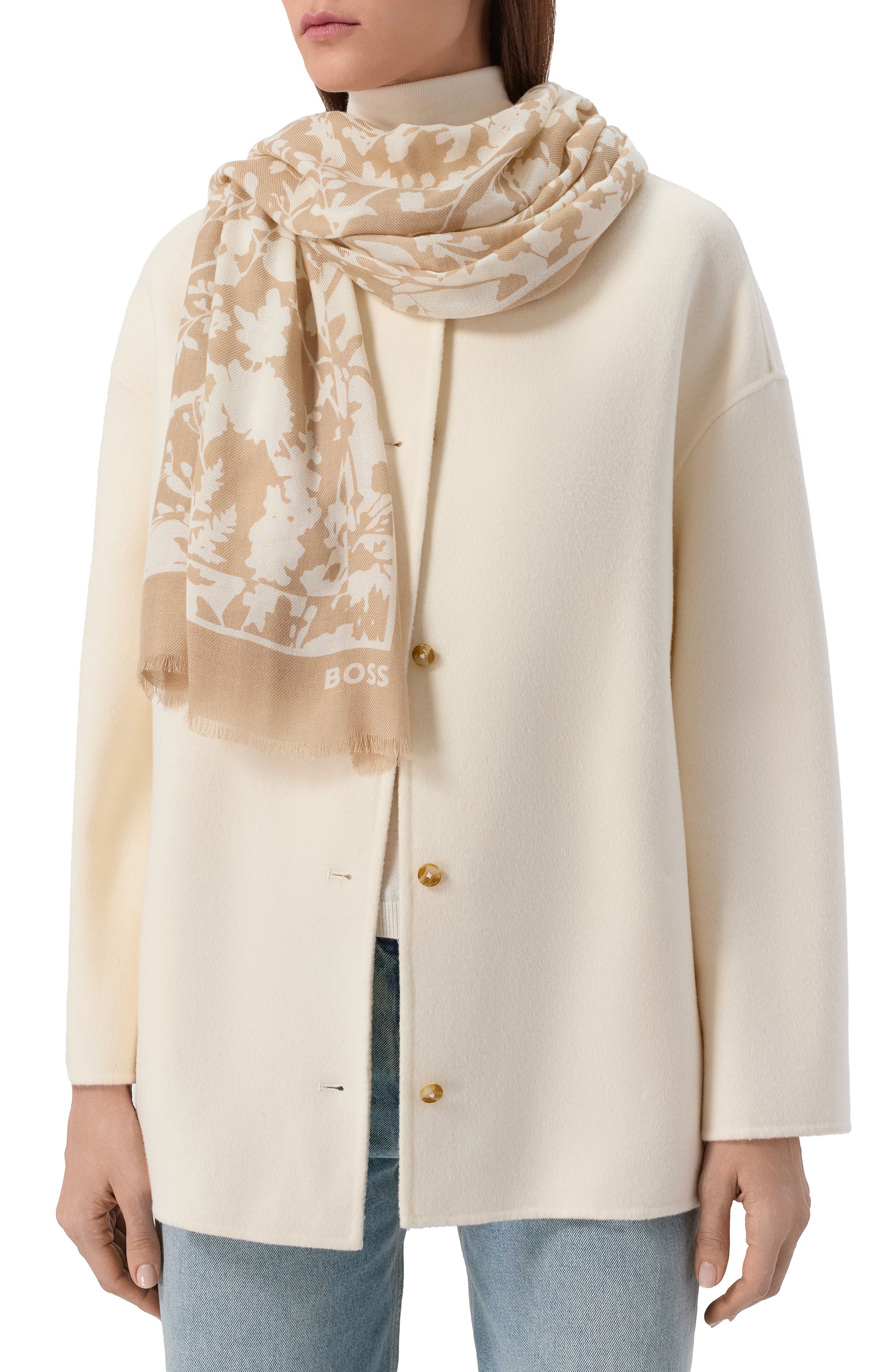 Палантин BOSS, арт. 50556951, фото 2