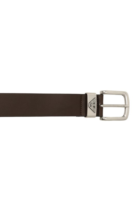 Кожаный ремень Emporio Armani Y4S201/YDD6G Коричневый  Y4S201/YDD6G Фото 4