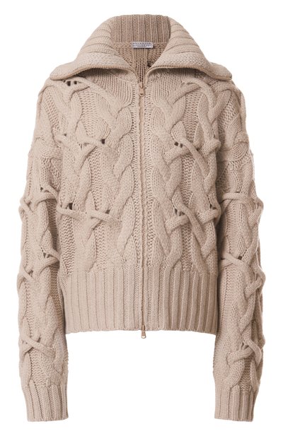 Женский кашемировый кардиган BRUNELLO CUCINELLI, арт. M52365806