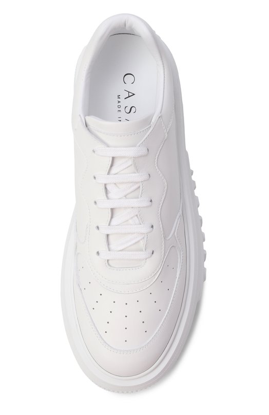 Кожаные кеды Nexus Casadei 2X115B0701/SALEN Белый  2X115B0701/SALEN Фото 6