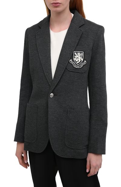 Жакет из хлопка и вискозы POLO RALPH LAUREN, арт. 211814497, фото 3