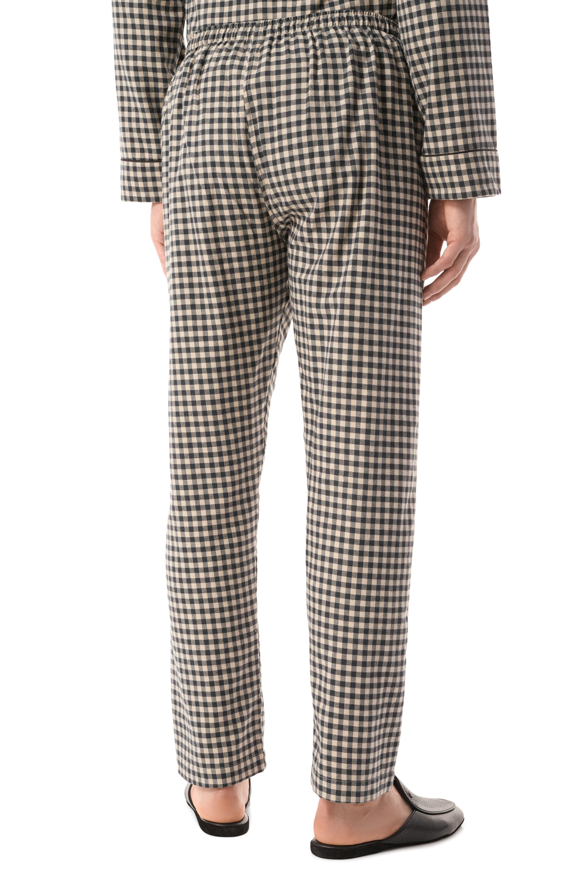 Пижама из хлопка и шерсти ZIMMERLI, арт. 4600-21001, фото 6