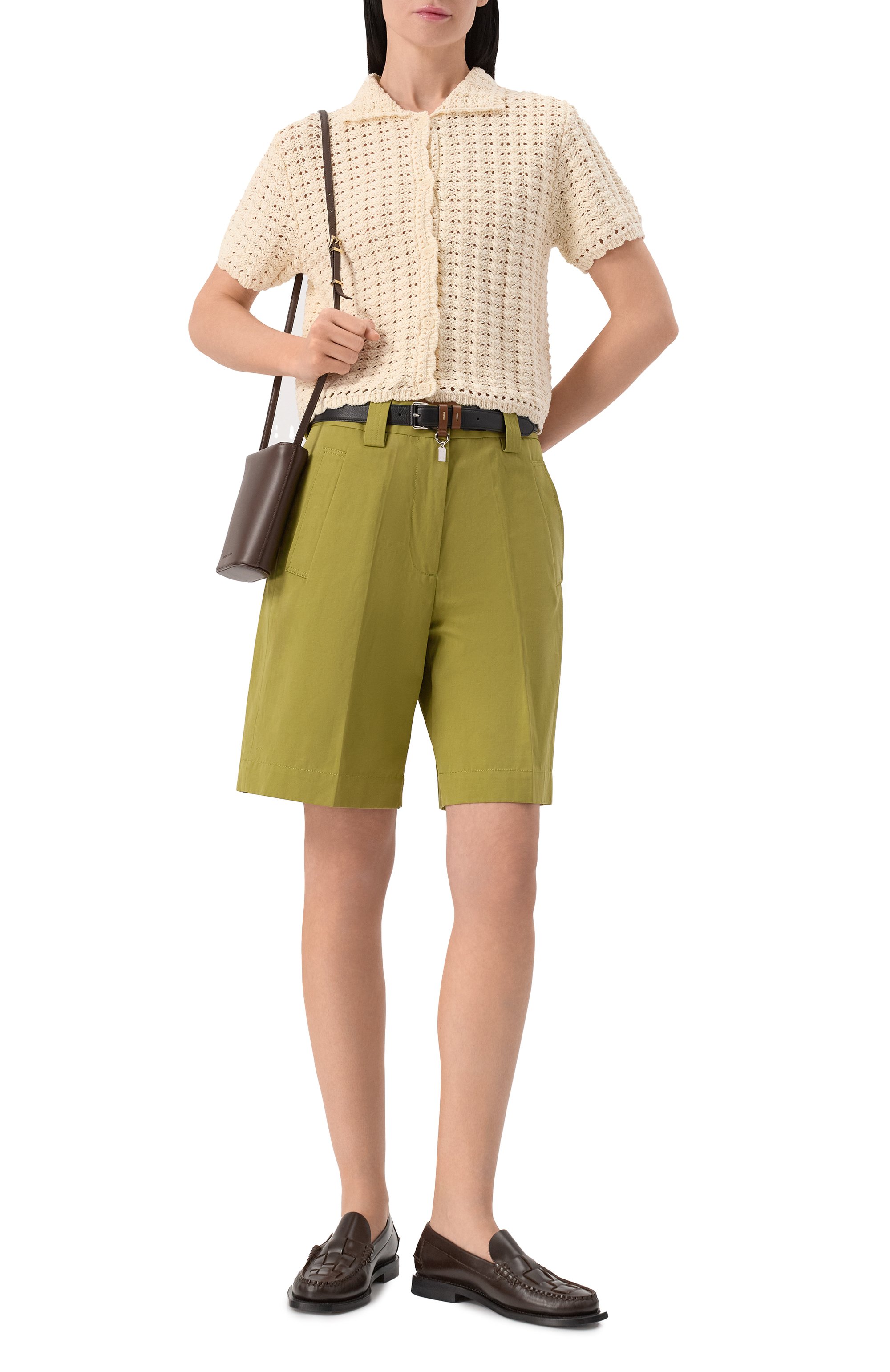 Шорты из хлопка и льна JACOB COHEN, арт. 25E P/JDM_N0017 001 T772A RW, фото 2