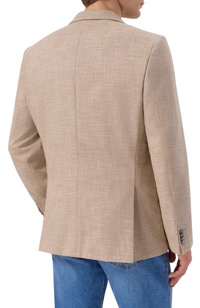 Пиджак из шерсти и шелка BOSS, арт. 50556956, фото 5