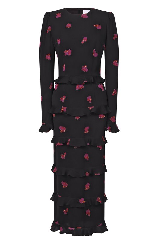 Платье из вискозы Ellyme 00413 Чёрный 00413