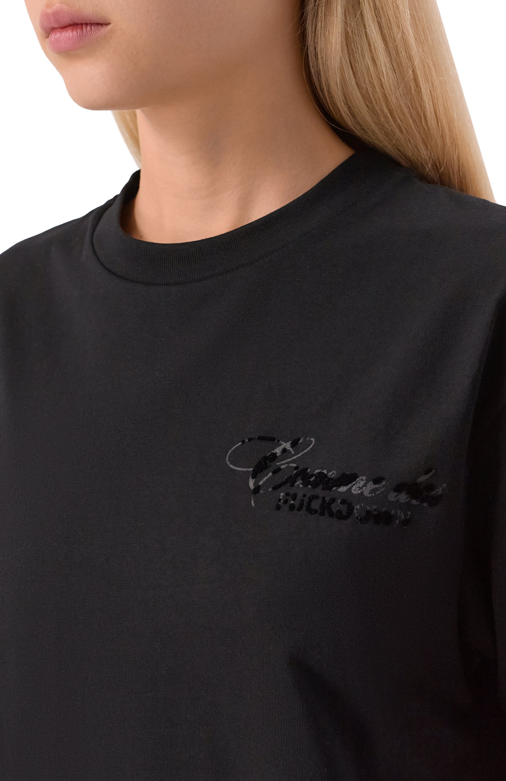 Хлопковая футболка COMME DES FUCKDOWN, арт. CFABW01397, фото 5