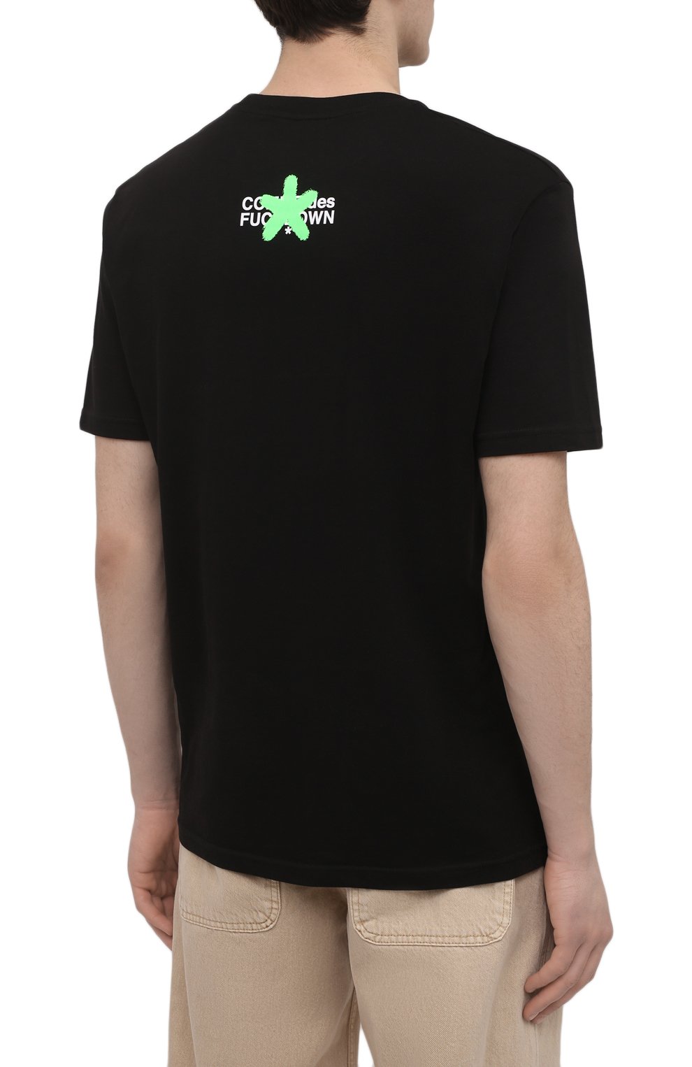 Хлопковая футболка COMME DES FUCKDOWN, арт. CDFU1206, фото 4
