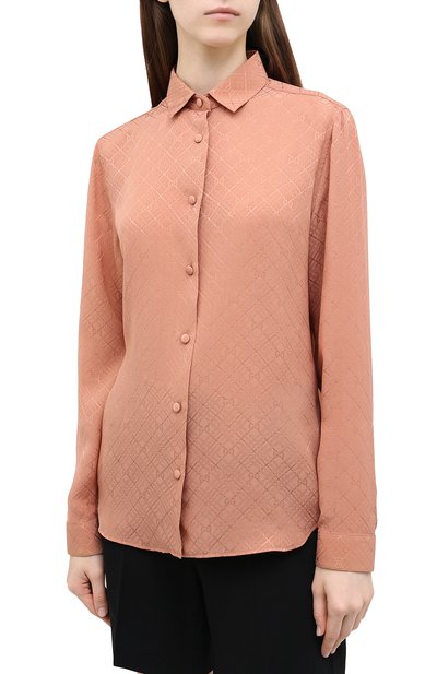 Шелковая рубашка GUCCI, арт. 622196/ZADWP, фото 3