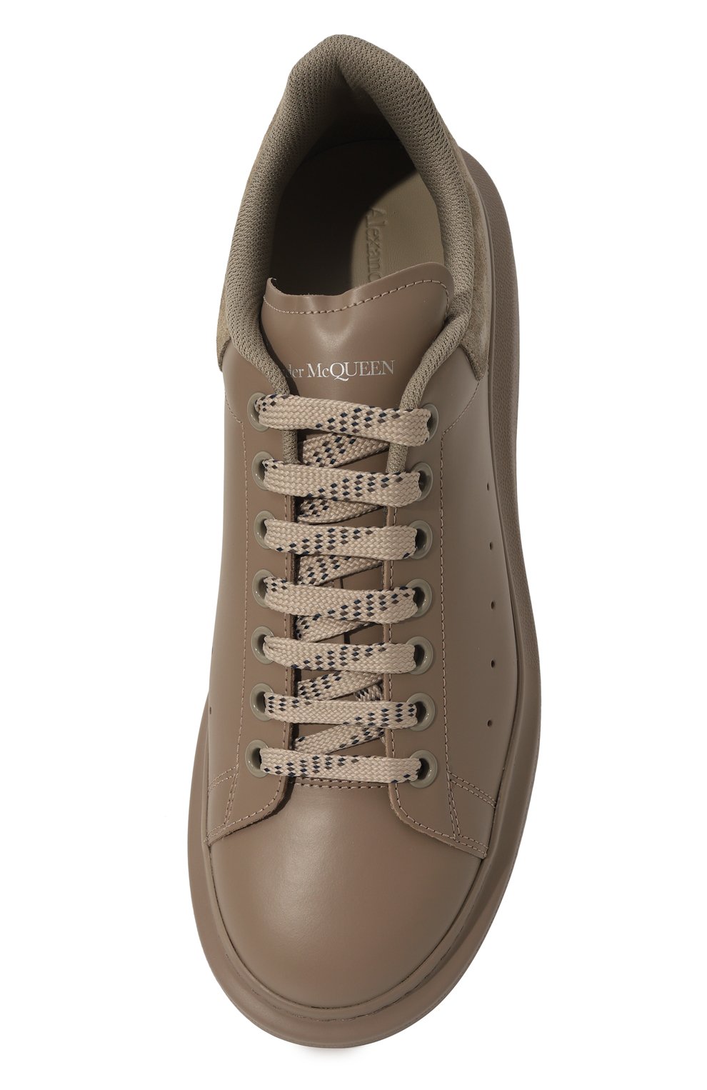 Кожаные кеды oversized ALEXANDER MCQUEEN, арт. 734216/WHZNC, фото 6